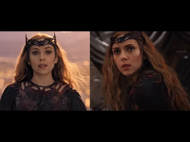 Scarlett Johansson as Scarlet Witch in Doctor Strange 2 I Deepfake
