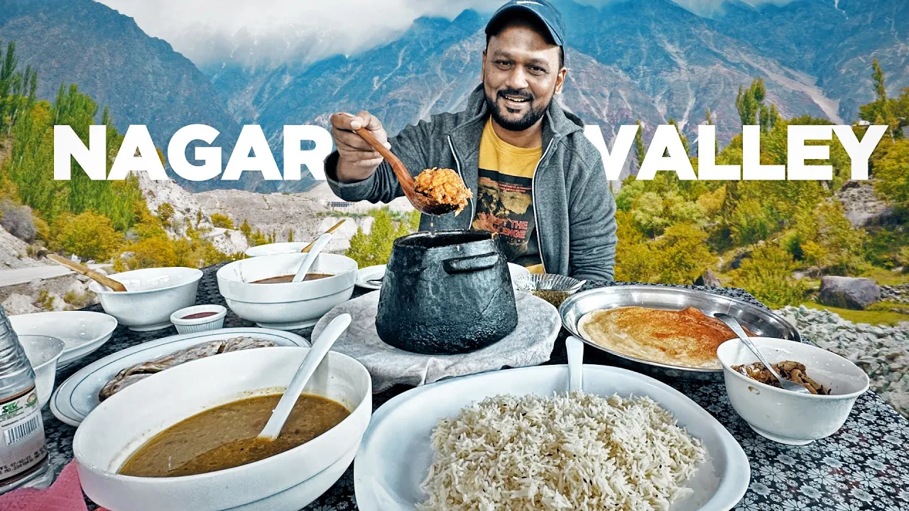 Adventurous Day and Ultimate Food in Nagar Valley, Gilgit Baltistan   Street Food Pakistan