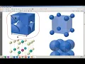 LES08 Simple Cubic Crystal Structure