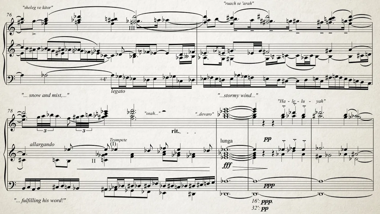 Fabio Costa: "Meditation" in 19-EDO (1/3-tone) - 2 versions: Orchestra / Organ