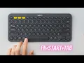 how to take screenshots at logitech k380 keyboard