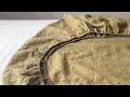 Linenforce How to Fold a Fitted Sheet In Just a Few Steps 100 Linen Fitted Sheet