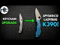 Keychain Upgrade Trying Out the New Spyderco Ladybug Folding Knife in K390 Steel