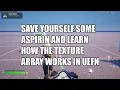 Save Yourself Some Aspirin and Learn How a Texture Array Really Works in UEFN