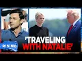 Jon Ossoff JABS Trump for traveling with Natalie Plus Jason Arday found dead RISING