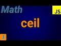 JavaScript Math ceil
