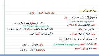 اسهل شرح درس البدل الصف الثالث الاعدادى 2022 