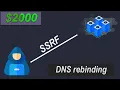 Bug Bounty 2000 for SSRF bypass using DNS rebinding