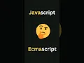ECMAscript vs Javascript in Tamil Velmurugan MG VMG