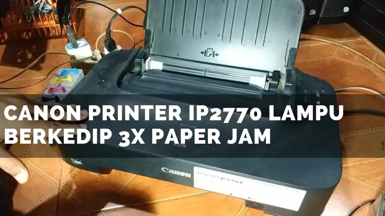Memperbaiki Printer kedip kedip bergantian CANON IP2770 Hanya 5 Menit #printer #canonip2770 #pixmaip. 