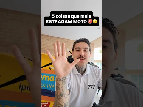 5 coisas que ESTRAGAM sua moto