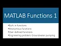 MATLAB Functions