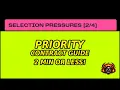 Selection Pressures 2-min guide