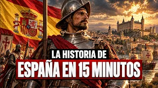 ✅ La HISTORIA DE ESPAÑA en 15 minutos | El RESUMEN definitivo
