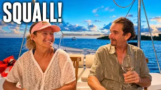 Caught in a Squall While Trying to Moor in the Bahamas! | Ep. 4
