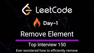 Remove Element - LeetCode 27 Day-1 Python