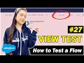 EP - 27 HOW TO TEST FLOWS Lightning Flow Series