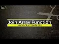 JavaScript join method How to merge arrays into one value