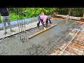 Lagu Techniques To Reinforcement Roof Slab Construction _Building Solid Roof Concrete Design with Cement