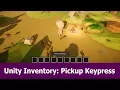 Unity Inventory Tutorial Pickup on Keypress Trigger