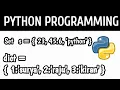 SET FROZENSET DICT DATATYPES IN PYTHON PROGRAMMING WITH EXAMPLES PYTHON PROGRAMMING IN TELUGU