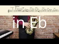 【違国日記】ソナーレ "Sonare"【楽譜】Journal with Witch | TOMOO サックスで吹いてみた Saxophone Cover [Sheet]