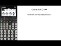 Inverse normal distribution Casio fx-CG100