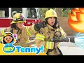 Download Lagu 🚒 Becoming a Firefighter! | Explore Firetruck | Educational Videos for Kids | Hey Tenny!