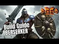 Berserker Barbarian Build Showcase D2R Skills Gear Farming Guide