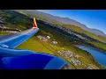 4K - Beautiful Lihue Hawaii Takeoff