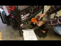 SETTING-UP predator 9000w generator before you run it harbor freight