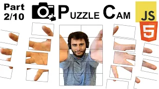 Image manipulation in vanilla JavaScript Cutting images into Pieces