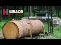 The Warrior Portable Sawmill Affordable 36 Log Capacity From www Hud-Son com
