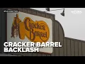 Cracker Barrel faces backlash after logo rebranding stocks plummet