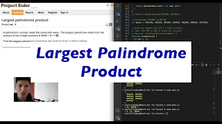 Largest Palindrome Product