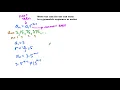 Write the rule for the nth term for a geometric sequence or series