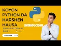 DARASIN PYTHON NA FARKO 1 BAYANI AKAN PYTHON