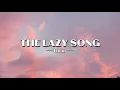 Download Lagu Bruno Mars - The Lazy Song 1 hour