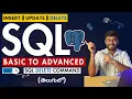 SQL DELETE Command How to Delete Data from Table SQL Tutorial for Beginners in Telugu