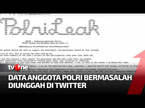 Database Polri Diretas, Beberkan Pelanggaran Anggota Polisi