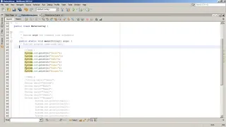 Dasar-dasar Pemrograman Array pada Java NetBeans