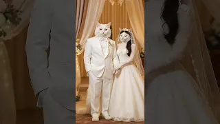 القط مياو دخل في قصه حب واتجوز القطه مياو ولاكن لن تصدق ما حصل أبدا 