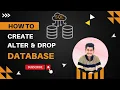 How to Create Alter Drop database in Sql Server