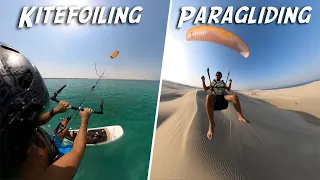 Kitefoiling and Paragliding – Two Awesome Adventures in One Day