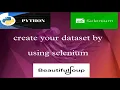 Web Scraping Using Selenium Python BeautifulSoup requests
