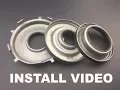 700R4 4L60E 4L65E Transmission Input Drum Molded Piston Set Install HOW TO
