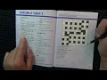 ASMR - Whispering While Solving a Cryptic Crossword Puzzle