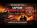 John Olson Obituary Omaha Firefighter Captain Remembered for Service Leadership Sacrifice