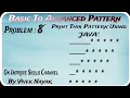 how to print rhombus pattern rhombus pattern in java rhombus pattern in java using for loops