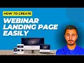 how to build a Dynamic Webinar landing page Javascript